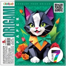Fresh Papier do origami 160x160 35 arkuszy 80g/m2 Kot