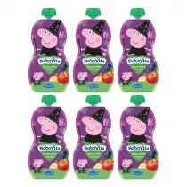 BoboVita winka Peppa Mus jagody jabka banan po 6 miesicu Zgrzewka 6 x 100 g