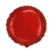 Godan Balon foliowy Okr�g�y czerwony 46cm
