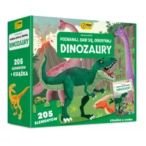 Puzzle Dinozaury. Poznawaj, baw si, odkrywaj Wilga Play
