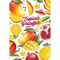 Fresh Notatnik ozdobny Owoce egzotyka linia 64 kartki
