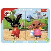 Puzzle Ramkowe Baby Zabawy Binga Trefl