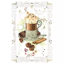 DaVinci Karnet + koperta Kawa 12x18cm