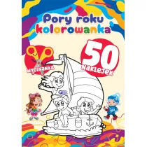 Pory roku. Kolorowanka