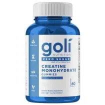 Goli Nutrition Creatine Monohydrate Zero Sugar - Kreatyna Monohydrat - elki bez dodatku cukru Suplement diety 60 szt.