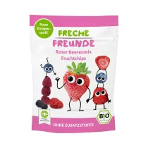 Freche Freunde Chipsy owoce jagodowe dla dzieci bezglutenowe 10 g Bio
