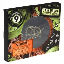 amigwki metalowe 9 sztuk Steampunk brzowy