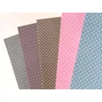 Galeria Hobby Karton w kropki 24x34cm, 5 arkuszy