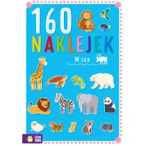 KSIAZECZKA EDUK A4 160 NAKLEJEK W ZOO ZS
