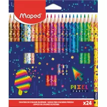 Maped Kredki Pixel 24 szt.