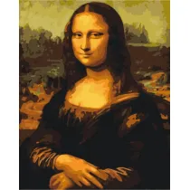 Brushme Malowanie po numerach - Mona Lisa 40x50cm