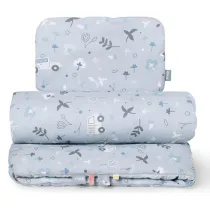 Po�ciel komplet ko�derka i poduszka Indigo race baby