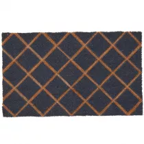 Esschert Design Wycieraczka z wkna kokosowego z geometrycznym wzorem 75x45 cm