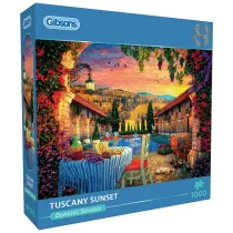 Puzzle 1000 Zach�d s�o�ca w Toskanii W�ochy 113723 Gibsons