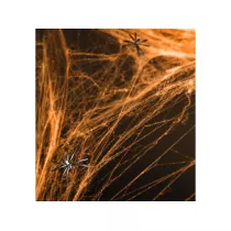 Pajczyna Halloween pomaracz 60g