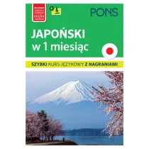 Japo�ski w 1 miesi�c Szybki kurs j�zykowy PONS z nagraniami