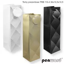 Penword Torebka prezentowa 36x10,5x10,5cm MIX