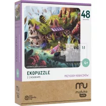Ekopuzzle 48 el. Przygody robaczkw Muduko