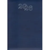 Kalendarz 2026 A5 dzienny standard granatowy