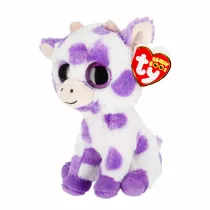 Beanie Boos Ethel - krowa z fiolet. plamami 15cm Meteor