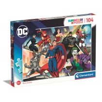 Puzzle 104 el. Supercolor. DC Comics Clementoni