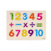 Puzzle Uk�adanka drewniana cyferki Artyk