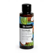 Bio Happy Olejek podkreślający opaleniznę i pielęgnujący włosy Woda kokosowa i Aloes 100 ml