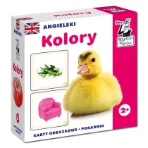 Kolory. Angielski. Karty obrazkowe i poradnik. Kapitan Nauka