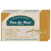 Pan Do Mar Tu�czyk bonito w oleju s�onecznikowym 120 g