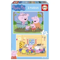 Puzzle 2x48 �winka Peppa 113787 Educa