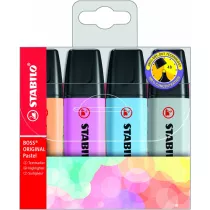 Stabilo Zakrelacz Boss Original Pastel 4 szt.