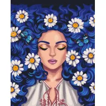 Twoje Hobby Malowanie po numerach - Stokrotki we w�osach 40x50cm