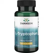 Swanson L-Tryptophan 500 mg - suplement diety 60 kaps.