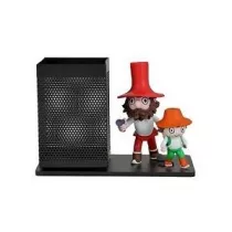 Tisso Toys Przybornik biurkowy z figurkami Rumcajs i Cypisek