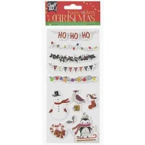 Ccg-Mz Import witeczne naklejki piankowe