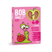 Bob Snail Przekąska jabłkowo-malinowa z owoców bez dodatku cukru 60 g