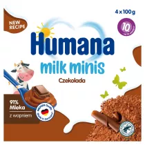 Humana Milk Minis Budy czekoladowy po 10. miesicu 400 g