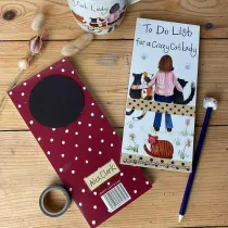 Alex Clark Lista zakup�w z magnesem MNP27 Crazy Cat Lady Koci