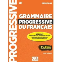 Grammaire progressive du fran�ais avec 440 exercices - niveau d�butant A1 + audio online