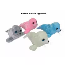 Pluszowa foka z g�osem 40cm - 4 kolory Sun-Day