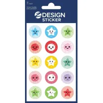 Avery Zweckform Naklejki brokatowe - gwiazdki