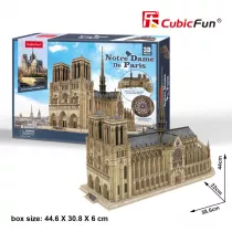Puzzle 3D 293 el. Notre Dame de Paris Cubic Fun