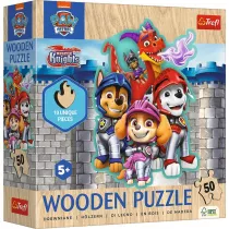 Puzzle konturowe 50 Przygody z Psim Patrolem TREFL
