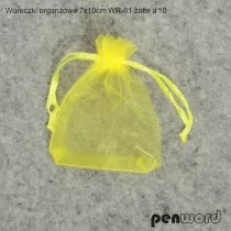 Penword Woreczki organzowe ��te 7x10cm