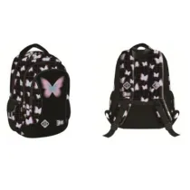 St. Majewski Plecak 3-komorowy Pastel Butterfly