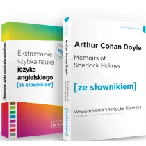 Pakiet: Wspomnienia Sherlocka Holmesa z podr�cznym s�ownikiem angielsko-polskim, Ekstremalnie szybka nauka j�zyka angielskiego