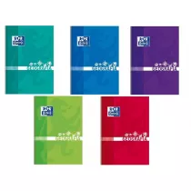 Oxford Brulion A5  Geografia kratka 80 kartek 5 szt.