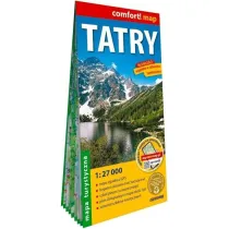 Tatry laminowana mapa turystyczna 1:27 000