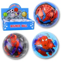 Pi�ka piankowa 6,5cm Spiderman MIX LeanToys