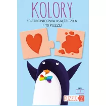 Kolory (ksieczka + 10 puzzli)